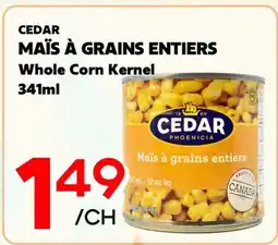 Marche Salaberry CEDAR MAÏS À GRAINS ENTIERS offer