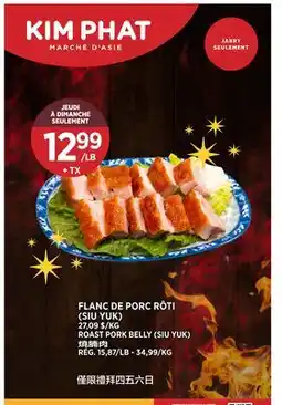 Kim Phat ROAST PORK BELLY (SIU YUK) offer