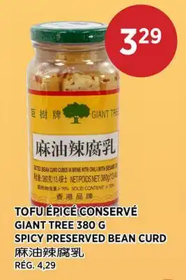 Kim Phat GIANT TREE SPICY PRESERVED BEAN CURD offer