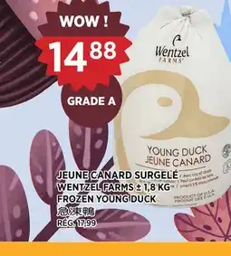 Kim Phat WENTZEL FARMS FROZEN YOUNG DUCK offer