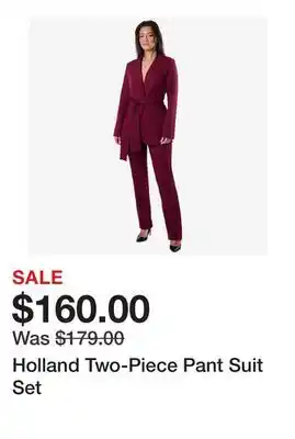TSC Stores Holland Two-Piece Pant Suit Set offer