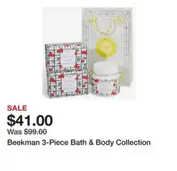 TSC Stores Beekman 3-Piece Bath & Body Collection offer