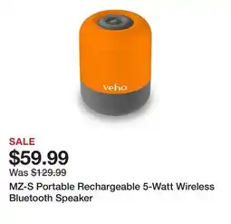 TSC Stores MZ-S Portable Rechargeable 5-Watt Wireless Bluetooth Speaker offer