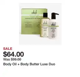TSC Stores Body Oil + Body Butter Luxe Duo offer