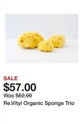 TSC Stores Re.Vityl Organic Sponge Trio offer