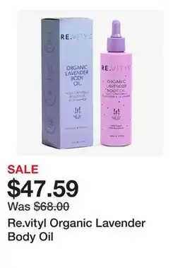 TSC Stores Re.vityl Organic Lavender Body Oil offer
