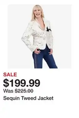 TSC Stores Sequin Tweed Jacket offer