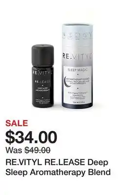 TSC Stores RE.VITYL RE.LEASE Deep Sleep Aromatherapy Blend offer