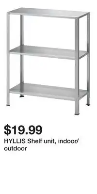 IKEA HYLLIS Shelf unit, indoor/outdoor offer
