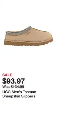Sport Chek UGG Men's Tasman Sheepskin Slippers offer