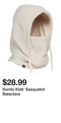 Sport Chek Kombi Kids' Sasquatch Balaclava offer