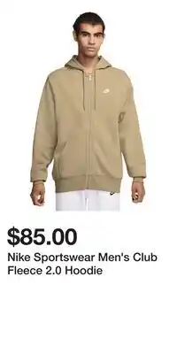 Sport Chek Nike Sportswear Men's Club Fleece 2.0 Hoodie offer