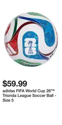 Sport Chek adidas FIFA World Cup 26 Trionda League Soccer Ball - Size 5 offer