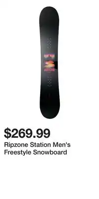 Sport Chek Ripzone Station Men's Freestyle Snowboard offer