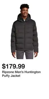 Sport Chek Ripzone Men's Huntington Puffy Jacket offer