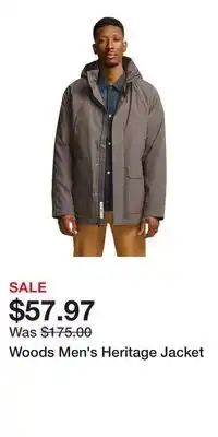 Sport Chek Woods Men's Heritage Jacket offer