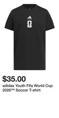 Sport Chek adidas Youth Fifa World Cup 2026 Soccer T-shirt offer