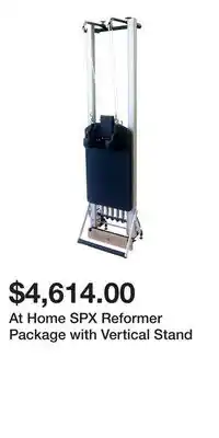 Sport Chek At Home SPX Reformer Package with Vertical Stand offer