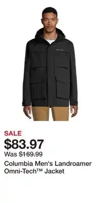 Sport Chek Columbia Men's Landroamer Omni-Tech Jacket offer