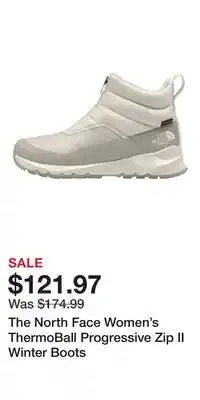 Sport Chek The North Face Women's ThermoBall Progressive Zip II Winter Boots offer