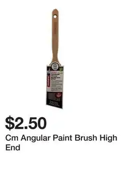 Dollarama Cm Angular Paint Brush High End offer