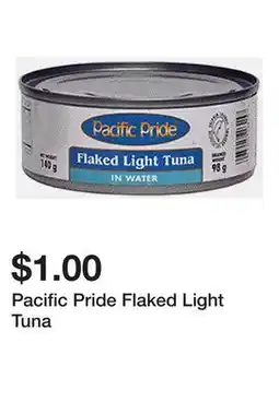 Dollarama Pacific Pride Flaked Light Tuna offer