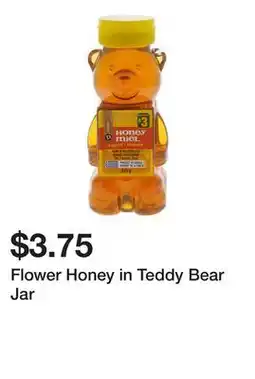 Dollarama Flower Honey in Teddy Bear Jar offer