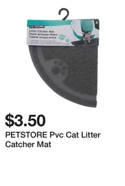 Dollarama PETSTORE Pvc Cat Litter Catcher Mat offer