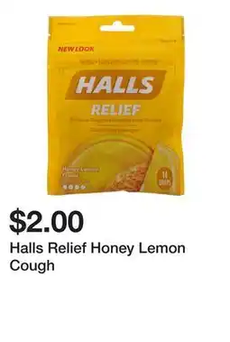 Dollarama Halls Relief Honey Lemon Cough offer