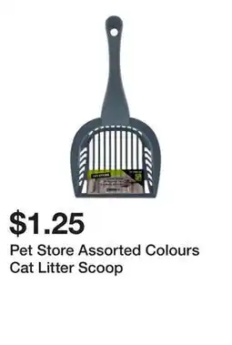 Dollarama Pet Store Assorted Colours Cat Litter Scoop offer