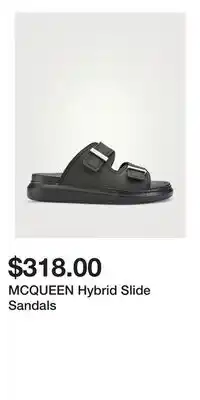 Holt Renfrew MCQUEEN Hybrid Slide Sandals offer