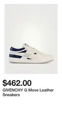 Holt Renfrew GIVENCHY G Move Leather Sneakers offer
