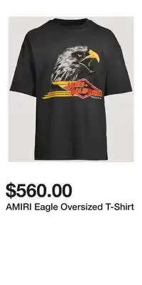 Holt Renfrew AMIRI Eagle Oversized T-Shirt offer