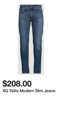 Holt Renfrew AG Tellis Modern Slim Jeans offer