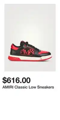 Holt Renfrew AMIRI Classic Low Sneakers offer