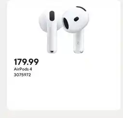 Staples AirPods 4 offer