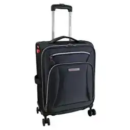 Staples Air Canada Softside Carry-On Luggage with Built-in USB Charging Port offer