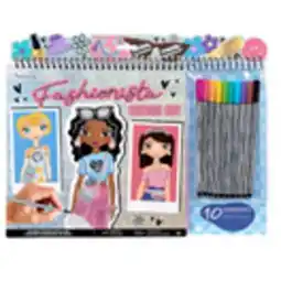 Staples Fashion Angels Fashionista Sketch Set with Markers offer