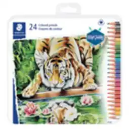 Staples Staedtler Colour Pencils - Assorted - 24 Pack offer
