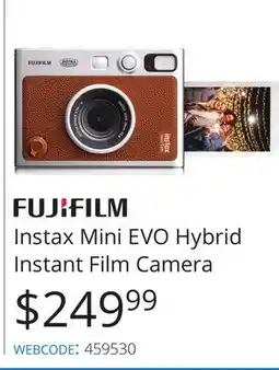 Vistek FUJIFILM Instax Mini EVO Hybrid Instant Film Camera offer