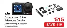 Visions Electronics dji Osmo Action 5 Pro Adventure Combo offer