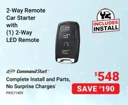 Visions Electronics Command LED Remote Complete Install and Parts, No Surprise Charges offer