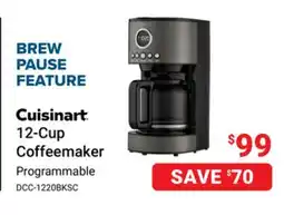 Visions Electronics 12-Cup Coffeemaker offer