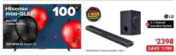 Visions Electronics Hisense mini-QLED QD7QFM 4K Smart TV offer