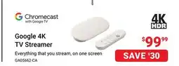 Visions Electronics Google 4K TV Streamer offer