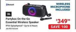 Visions Electronics JBL Partybox On-the-Go Essential Wireless Speaker offer