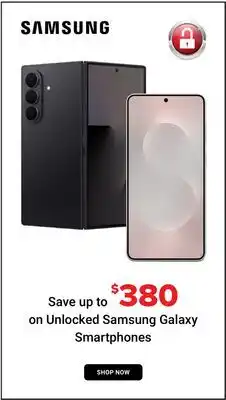 Visions Electronics Samsung Galaxy Smartphones offer