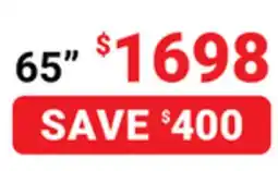 Visions Electronics LK03FA 4K Smart TV 65 offer