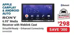 Visions Electronics SONY 6.95 Media Receiver with Weblink Cast offer