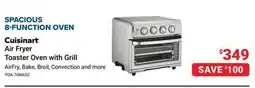 Visions Electronics Cuisinart Air Fryer Toaster Oven with Grill offer